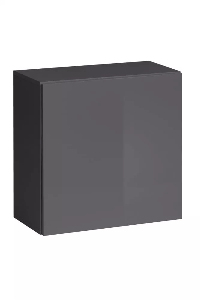 Plaukts Switch SW3 · Grafīts · 60 × 60 × 30 cm