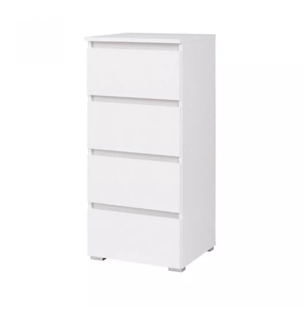 Kumode Cosmo C07 · Balts · 45 × 41 × 97 cm