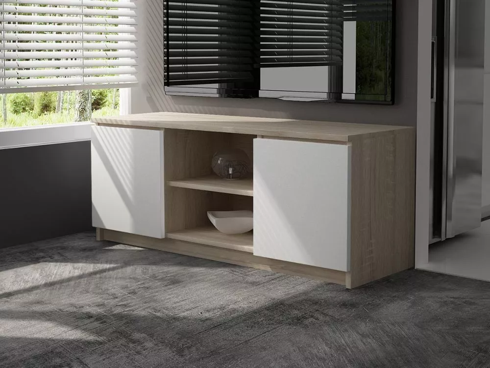 TV tumba RTV 2D1P · 120 × 40 × 55 cm