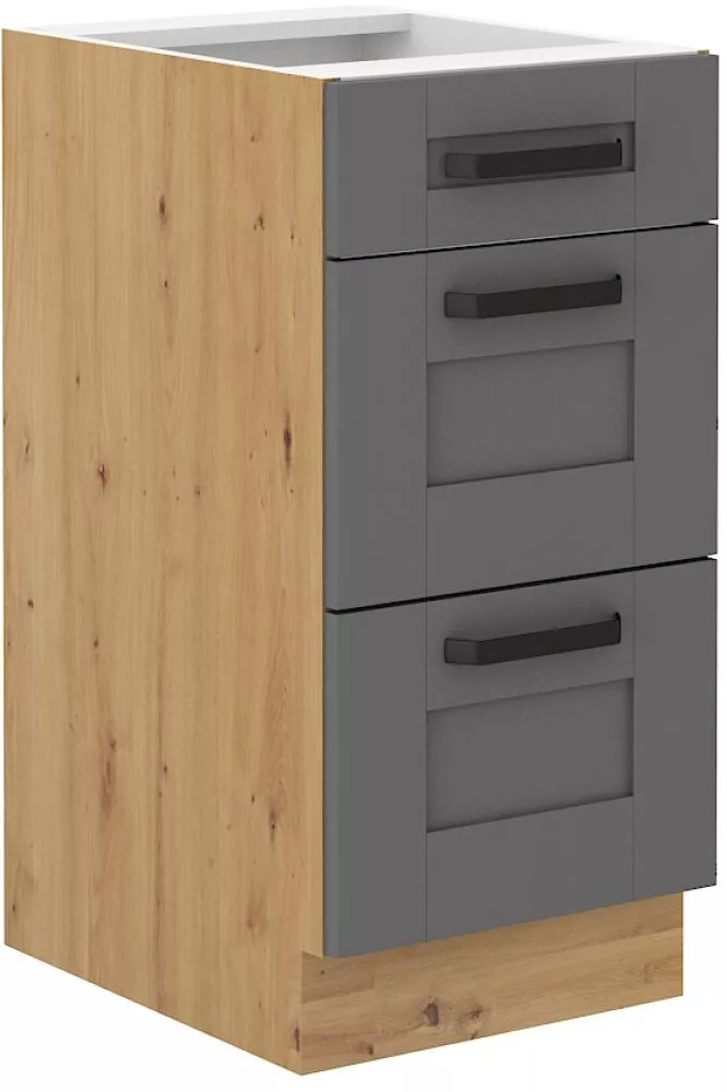 Virtuves skapis Luna Artisan 40 D 3S BB