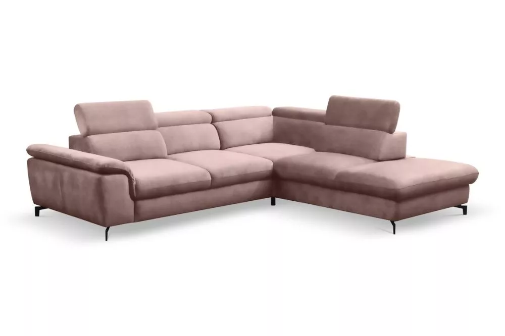 Dīvāns Alegra Standard · Rozā · 237 × 277 × 73 cm