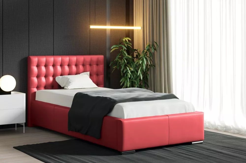 Gulta Porto mini 90x200 ar stelāžu Guļamvietas platums: 90 cm, Guļamvietas garums: 200 cm, stelāžas tips: metāla, · Sark