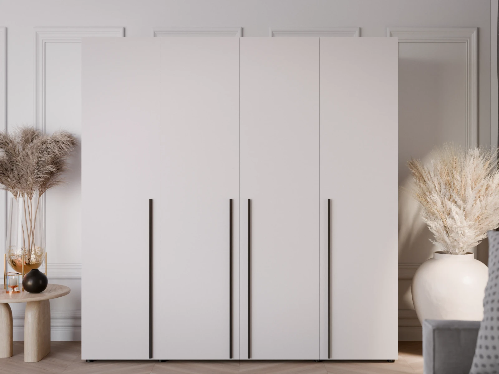 Skapis Domino SZ · Kašmira · 200 × 60 × 206 cm