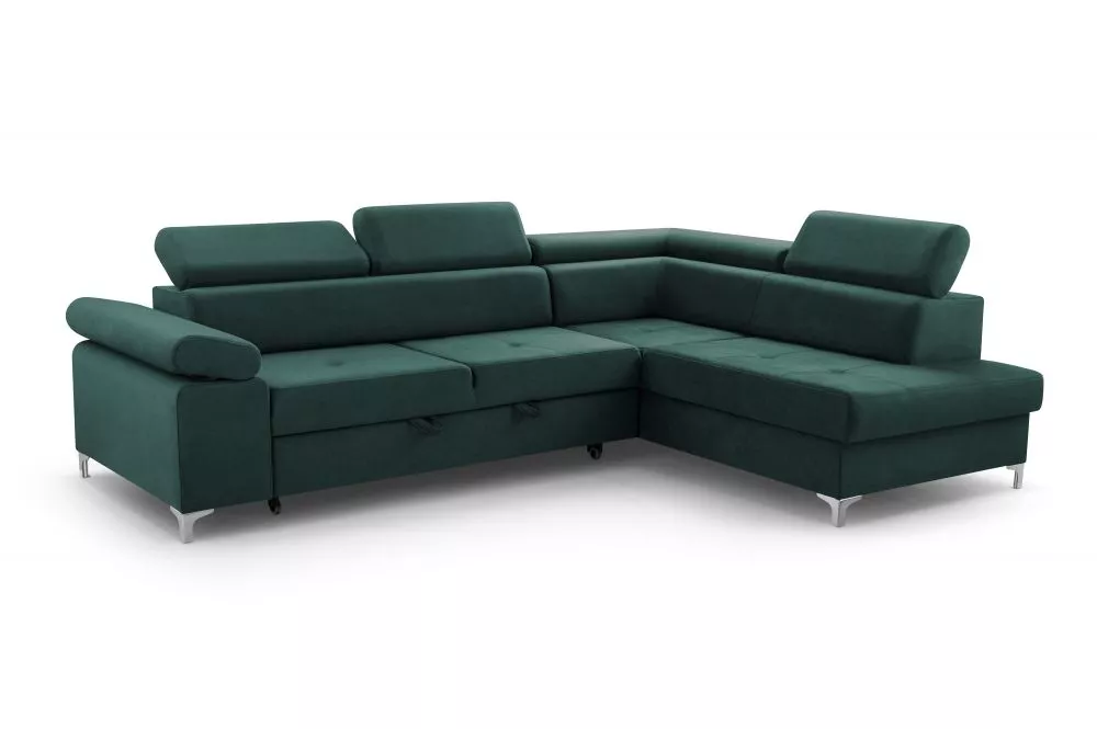 Dīvāns Madryt Relax Standard · Zaļš · 205 × 280 × 80 cm