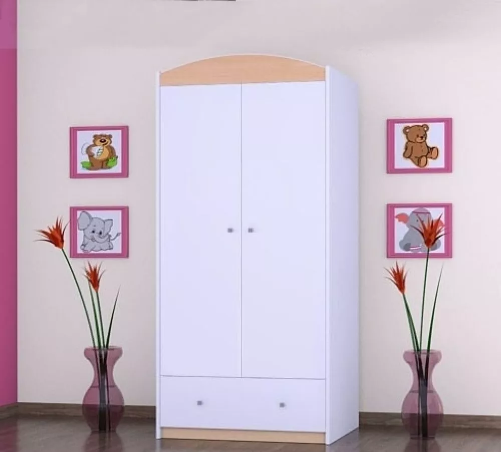 Bērnu skapis Happy SZ08-B · 88 × 54 × 187 cm