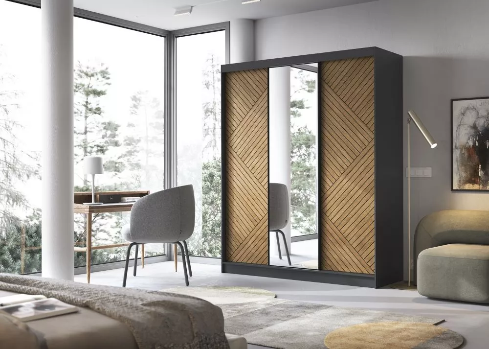 Skapis Marrphy Premium · 180 × 60 × 220 cm