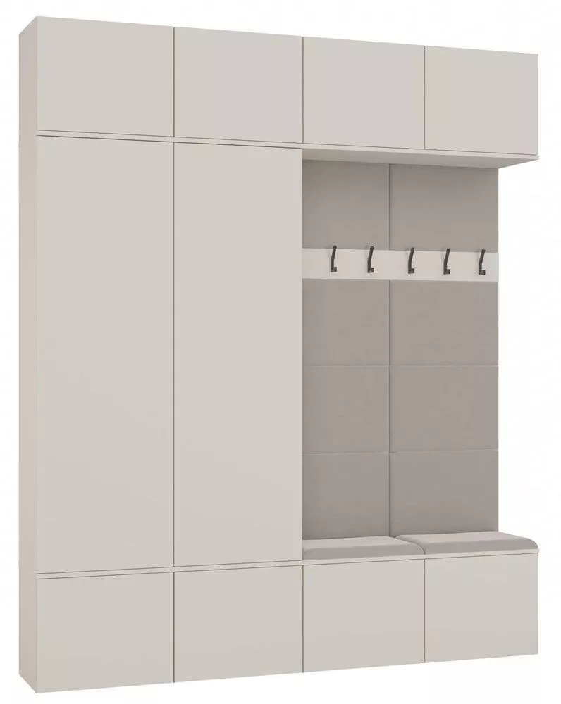 Koridora iekārta Haga Set 2SZ2W · Kašmira · 200 × 35 × 238 cm