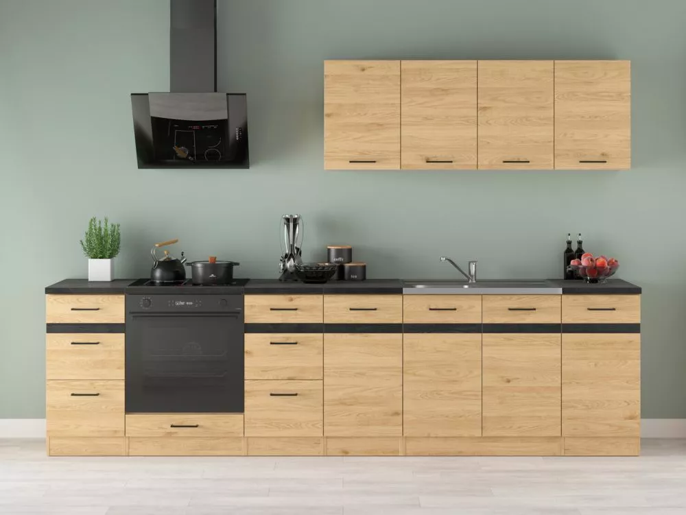 Virtuves komplekts Junona Line 300 Premium Materiāls : MDF + LKSP plātne,