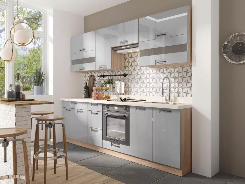 Virtuves komplekts Favorit C Plus Materiāls : MDF + LKSP plātne,