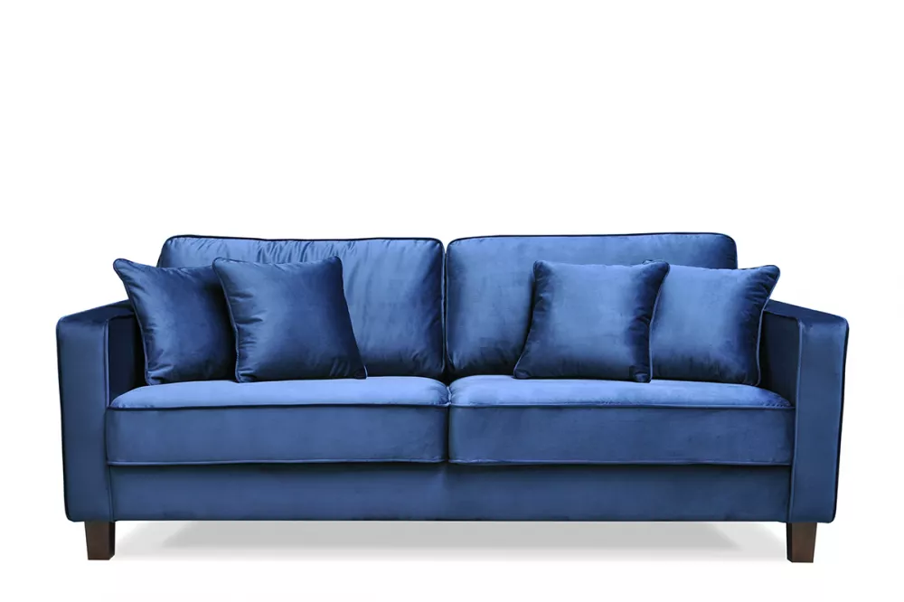 Dīvāns Kano 3S Standard · Zils · 94 × 205 × 85 cm