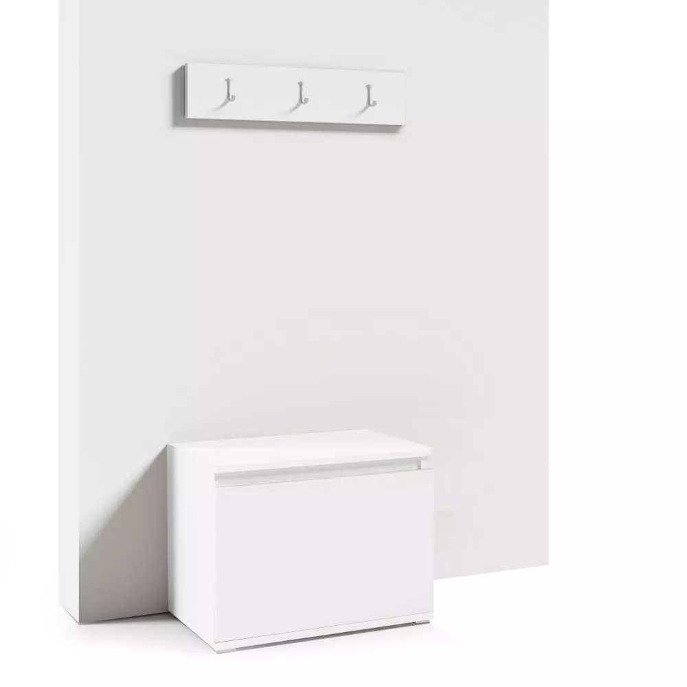 Apavu plaukts Mia Set Korpusa krāsa: balts, · 50 × 40 cm