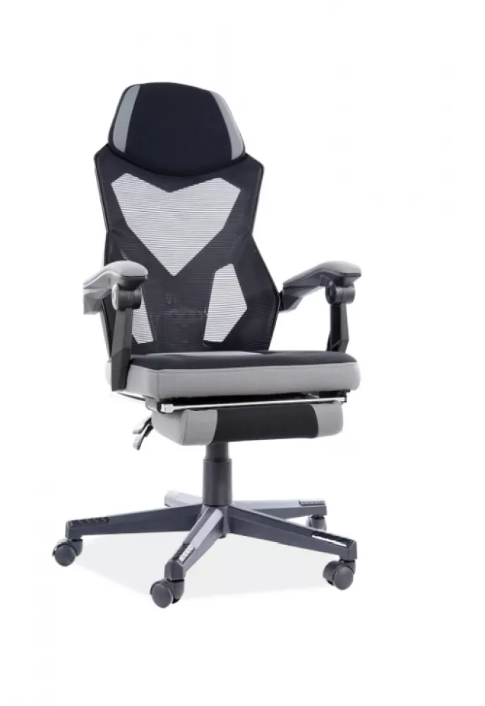 Datorkrēsls Q-939 · Melns · 56 × 48 × 108 cm