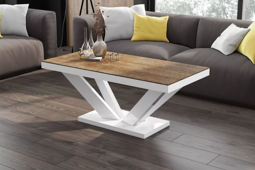 Žurnālgalds Viva 2 Mini Korpusa krāsa: tumšais ozols, · 120 × 60 × 50 cm