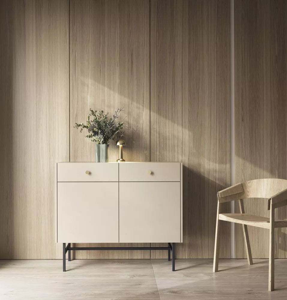 Kumode Diva K2D2SZ · Bēšs · 104.4 × 39 × 89.4 cm