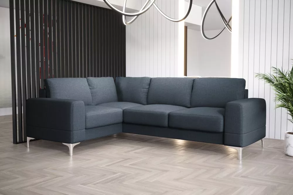 Dīvāns Aria 2 Corner Standard · Antracīts · 180 × 250 × 89 cm