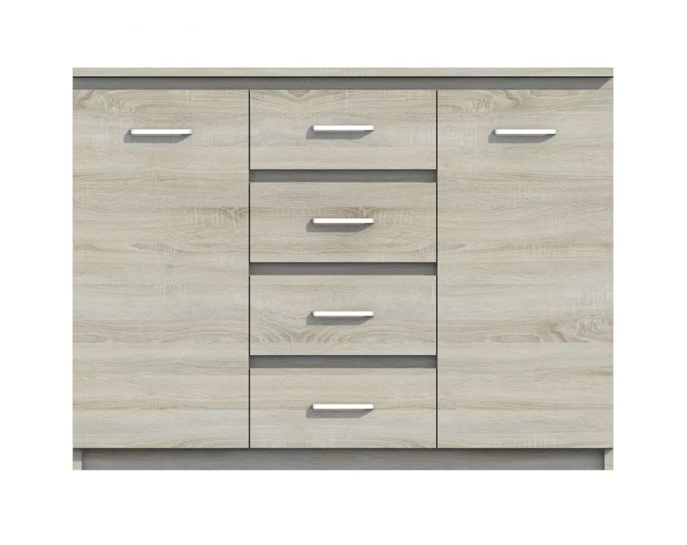 Kumode Feniks F-K5 · Ozols sonoma · 122 × 40 × 91 cm