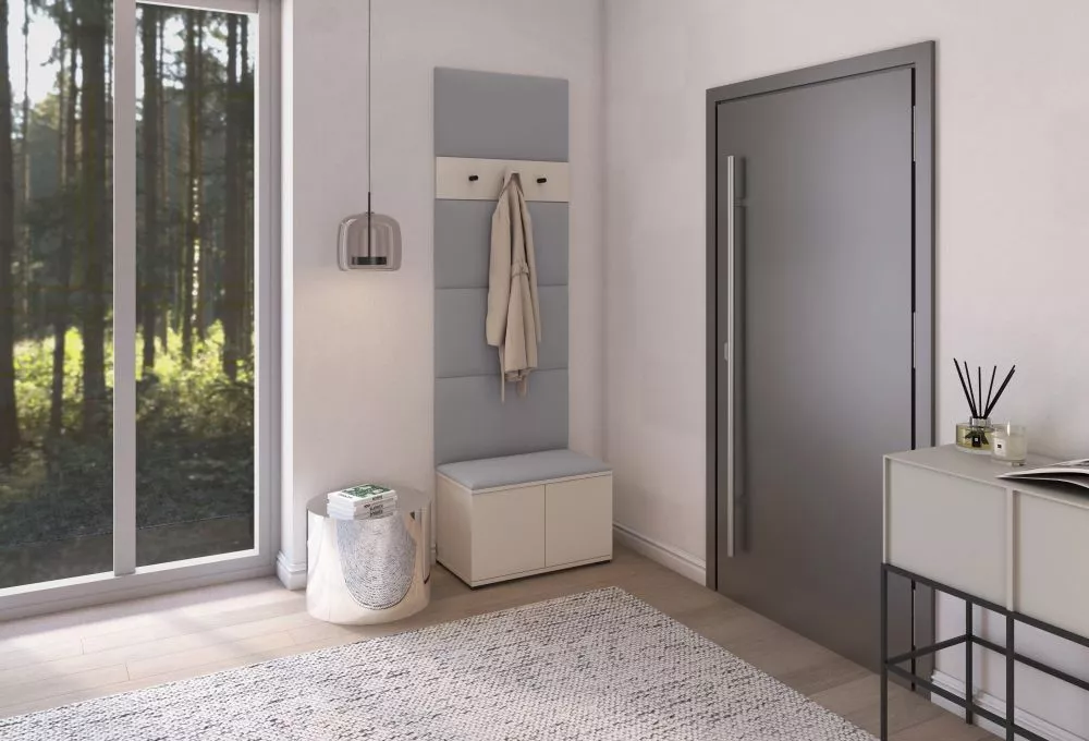 Apavu plaukts Bianco 6 Trinity Korpusa krāsa: kašmīra, · 70 × 225 × 40 cm