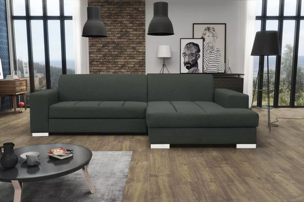 Dīvāns Mistral Comfort Standard · Zaļš · 177 × 260 × 75 cm