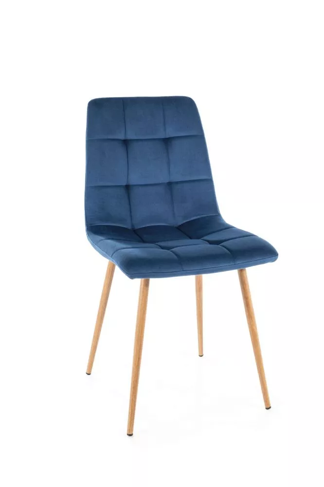 Krēsls Mila D Velvet · Zils · 86 × 45 × 53 cm