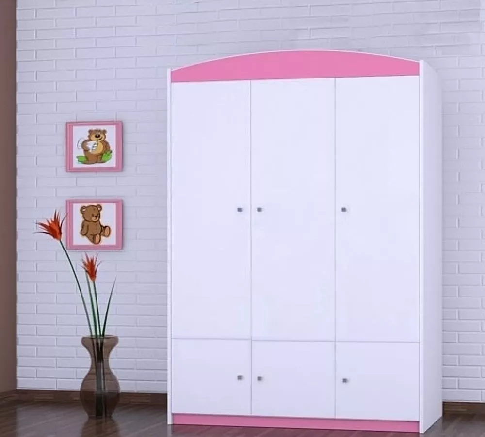 Bērnu skapis Happy SZ10-A · 132 × 54 × 187 cm