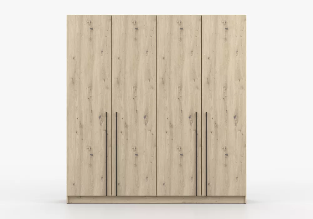 Skapis Rosa 4D · Ozols artisan · 200 × 57 × 210 cm