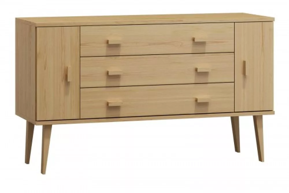 Kumode Venuci S3-3 · Priede · 135 × 47 × 75 cm