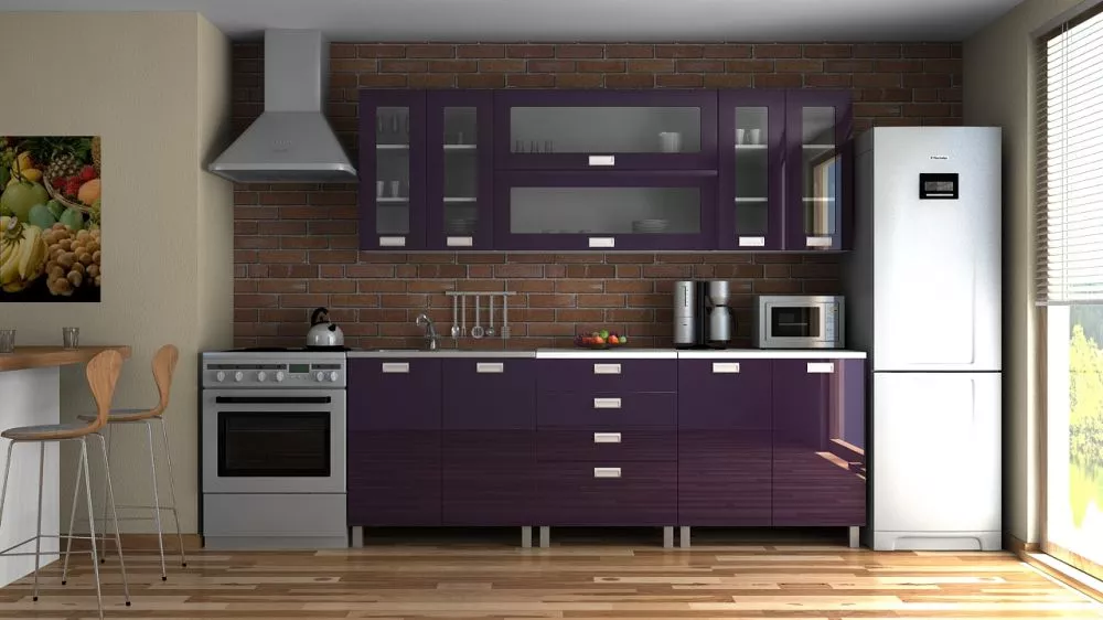Virtuves komplekts Egina Materiāls : MDF + LKSP plātne,