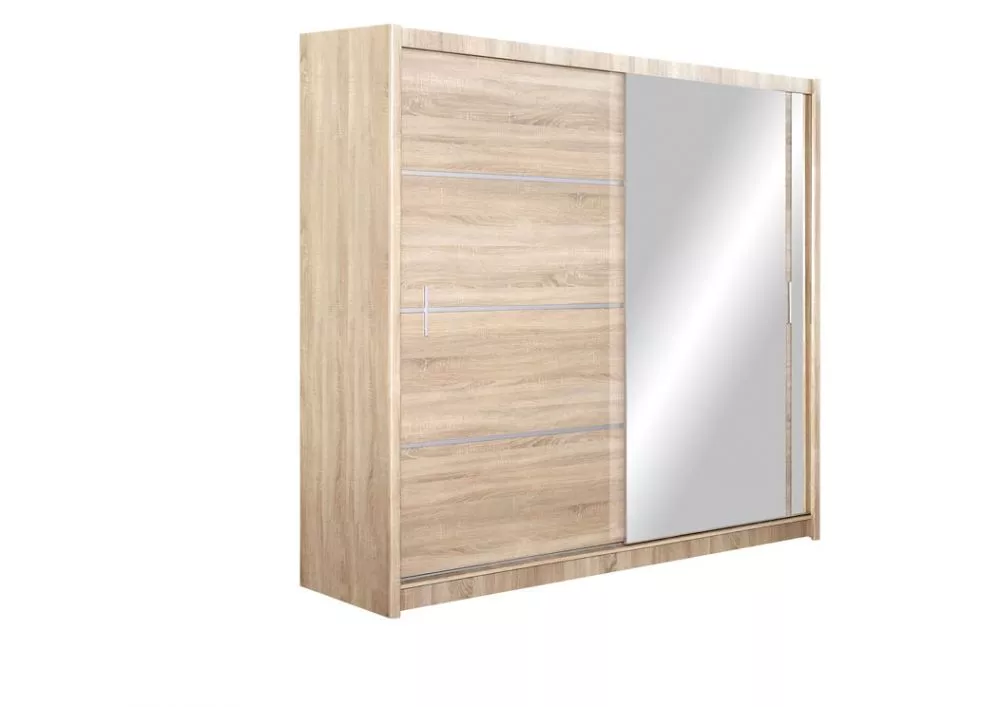 Skapis Vista · Sonoma · 200 × 61 × 215 cm