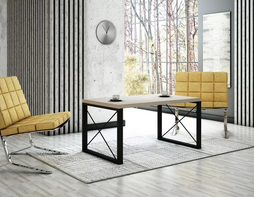 Žurnālgalds Suzana-X · Sonoma · 100 × 60 × 50 cm