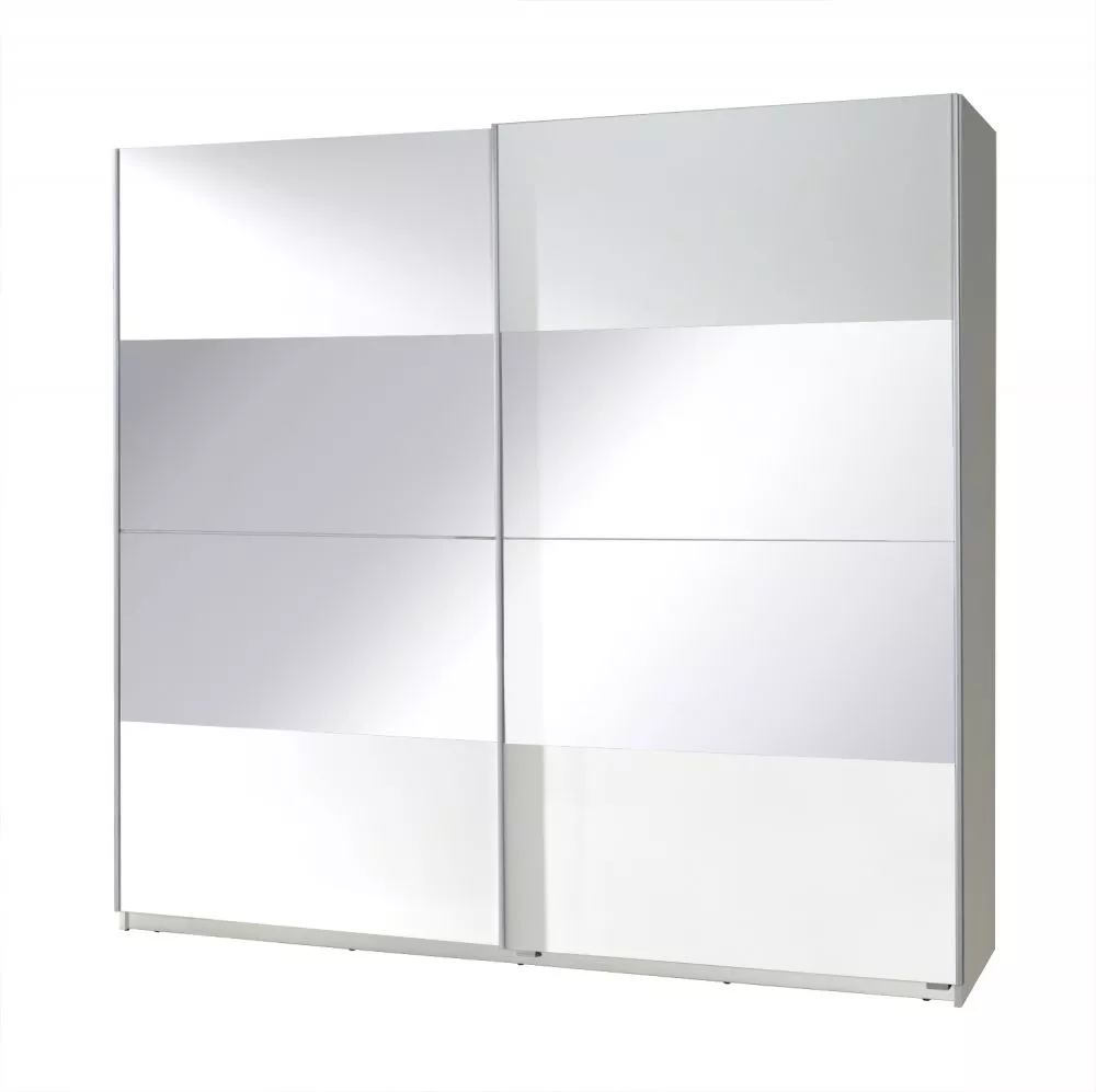 Skapis Twister 2 · Balts · 225 × 63 × 211 cm