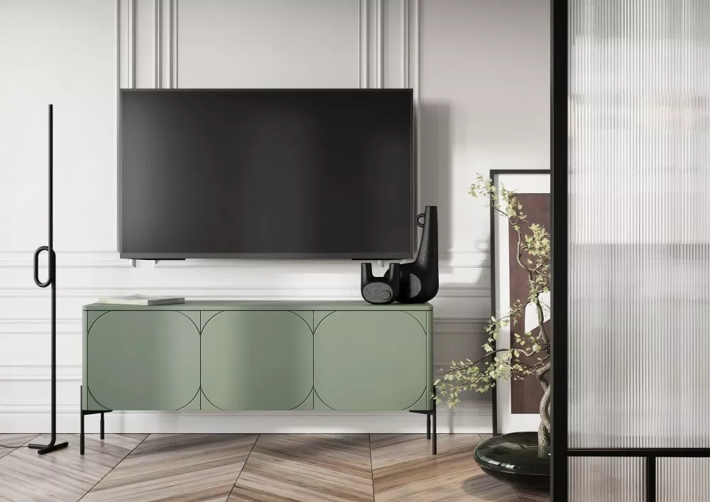 TV tumba Sonatia RTV 150 3D · Olīvu · 154 × 45 × 65 cm