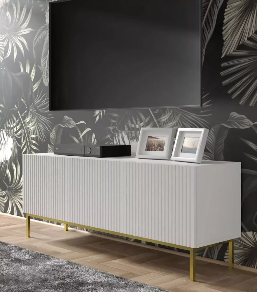 TV tumba Ravenna B Gold Frame RTV 3D · 149.7 × 41.8 × 57.8 cm