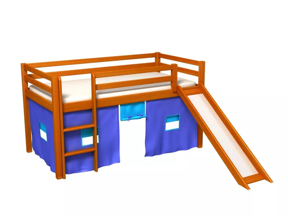 Bērnu gulta Gabi Z ar stelāžu Guļamvietas platums: 80 cm, Guļamvietas garums: 180 cm, · 88 × 188 × 106 cm