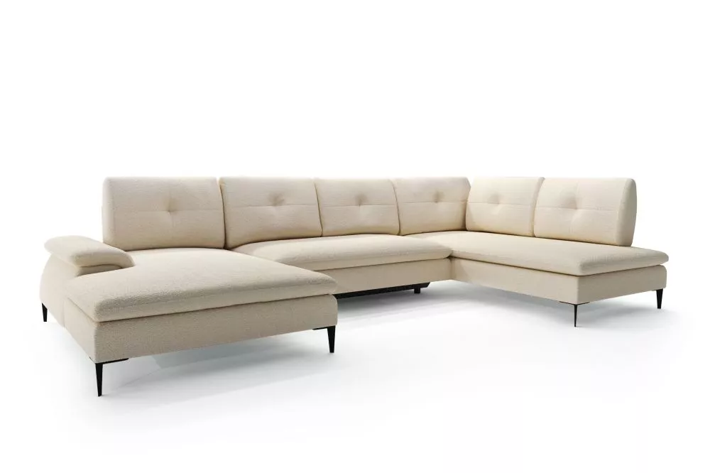 Dīvāns Zonda U2 standard · Gaiši bēšs · 205 × 350 × 87 cm