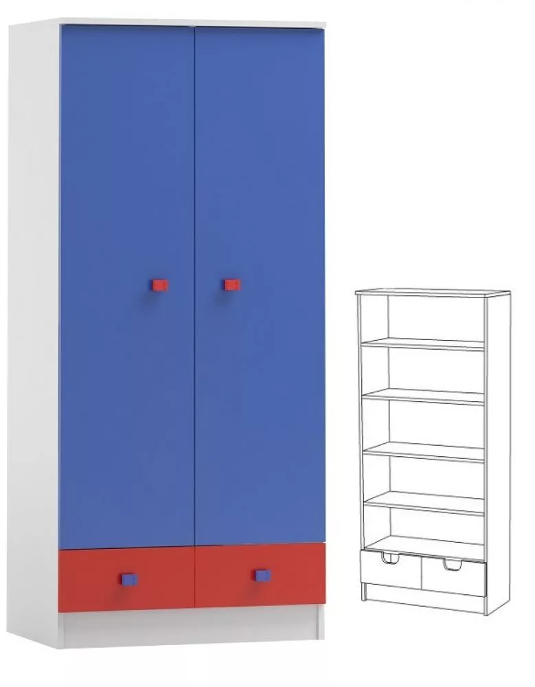 Plaukts Bricks N25 · 80 × 177 × 53 cm