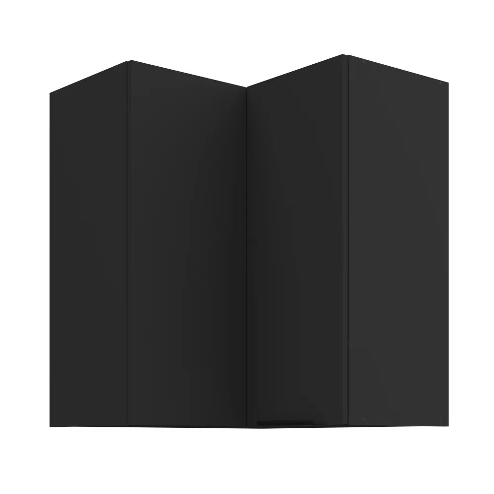 Virtuves skapis Aria Black 60x60 GN-72 2F
