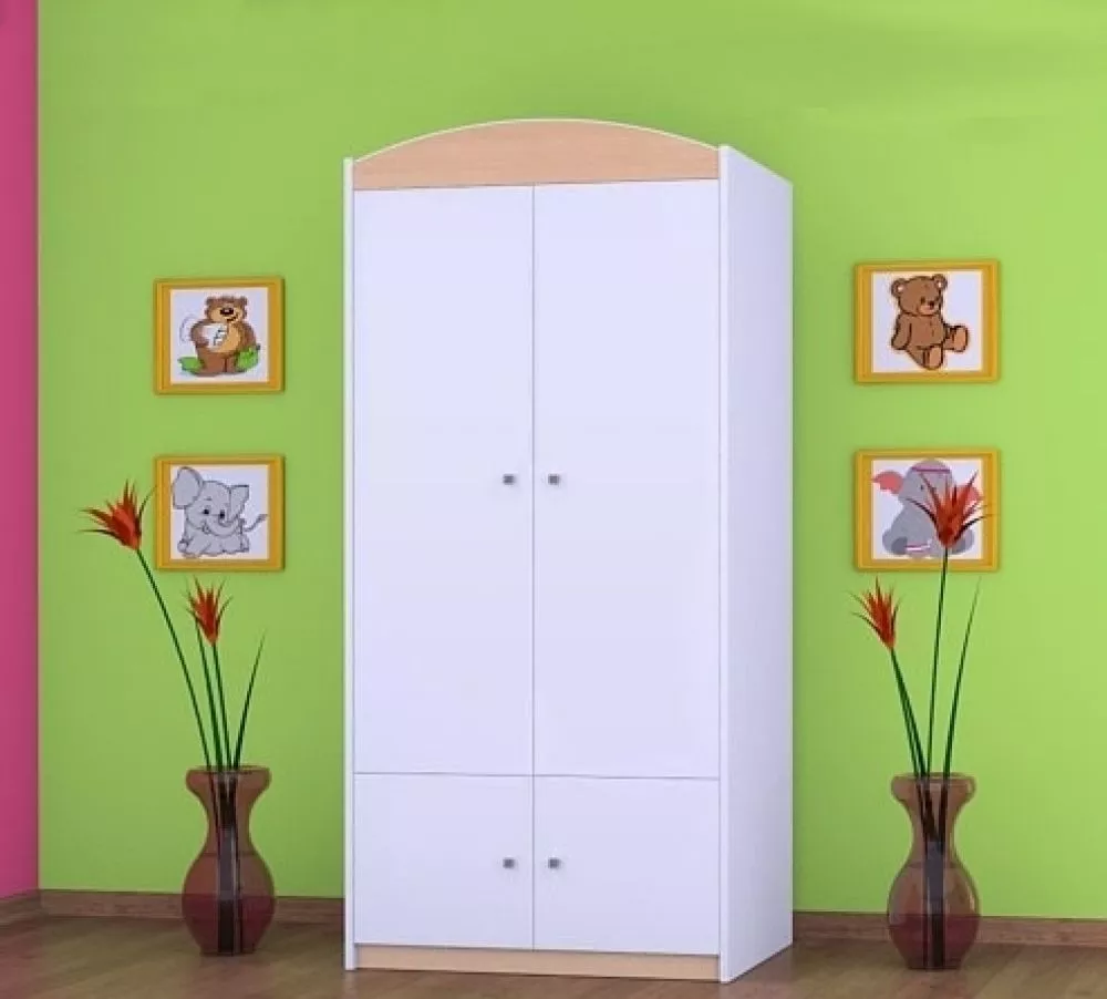 Bērnu skapis Happy SZ07-A · 88 × 54 × 187 cm