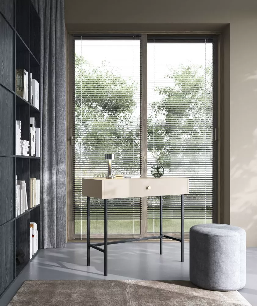 Kosmētikas galds Diva T · Bēšs · 93.2 × 79 × 39 cm