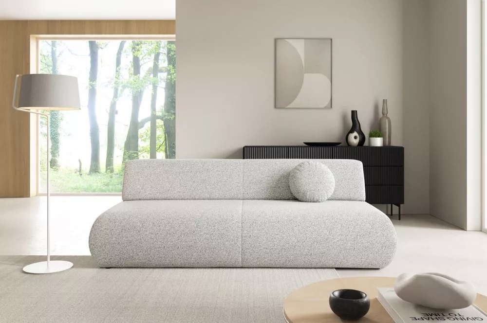 Dīvāns Puente Sofa Standard · Gaiši pelēks · 100 × 214 × 74 cm