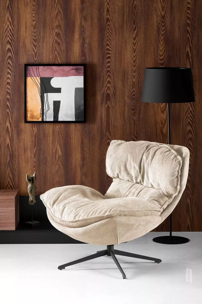 Krēsls Roger Relax · Bēšs · 90 × 90 × 100 cm