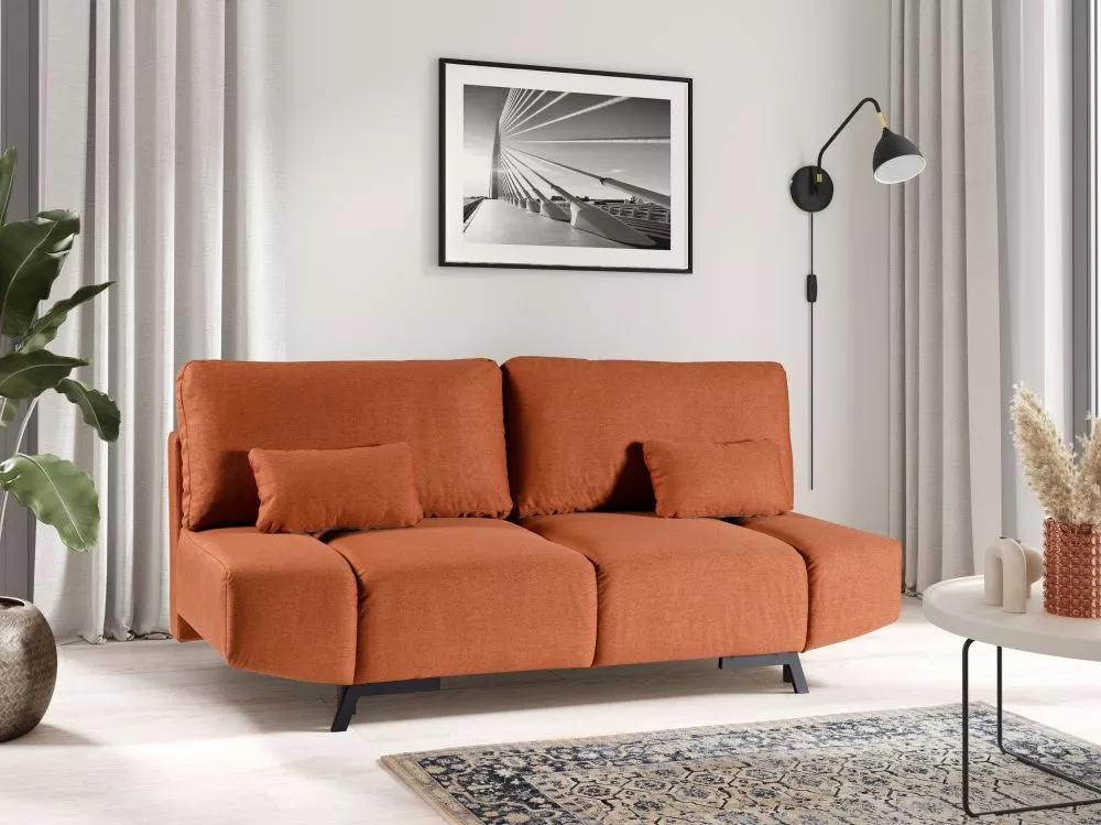 Dīvāns Bloom standard · Oranžs · 100 × 203 × 95 cm