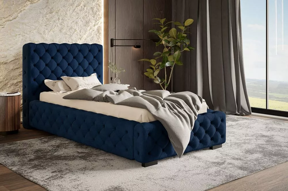 Gulta Bed 15 Premium standard ar stelāžu Guļamvietas platums: 90 cm, Guļamvietas garums: 200 cm, stelāžas tips: metāla, 
