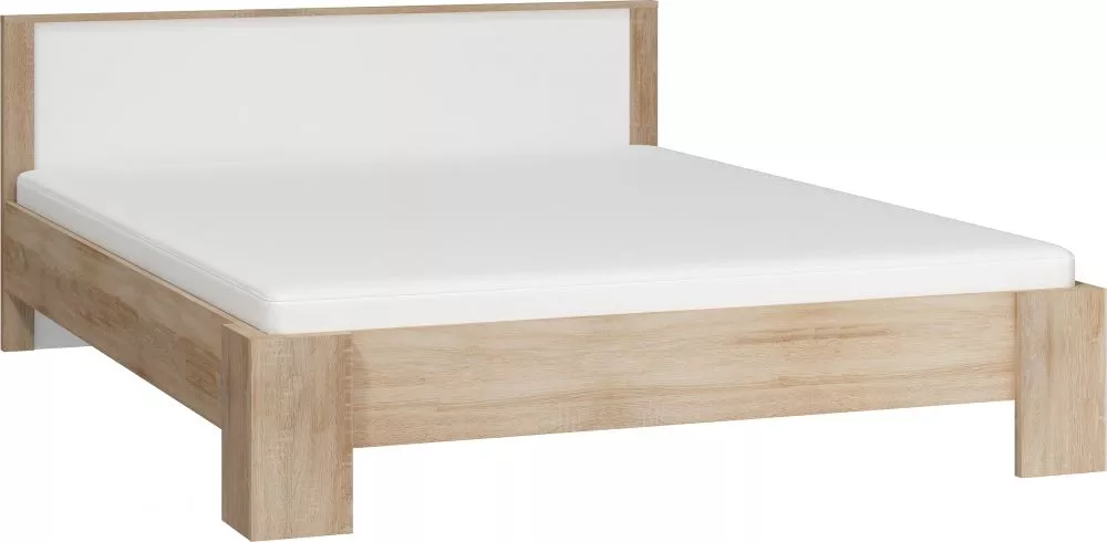 Gulta Viki VIK 10 ar stelāžu Guļamvietas platums: 160 cm, Korpusa krāsa: sonoma, Guļamvietas garums: 200 cm, stelāžas ti
