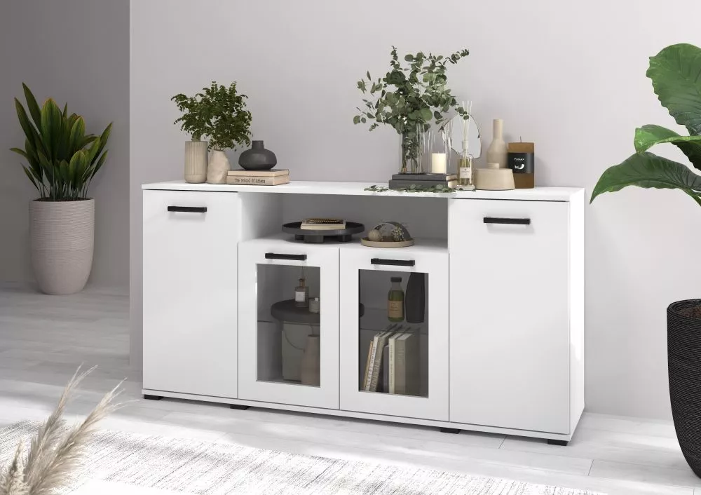 Kumode Frazio F3 · Balts · 160 × 40 × 81.6 cm