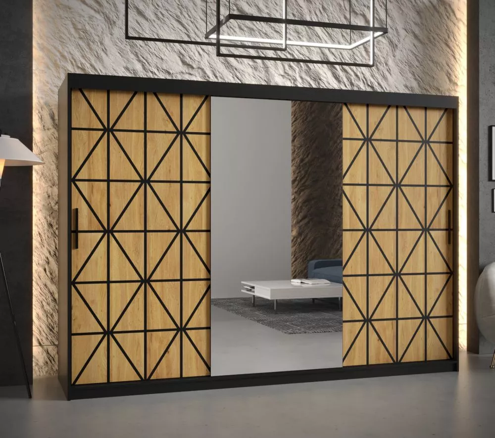 Skapis Osaka 2 · 250 × 62 × 200 cm