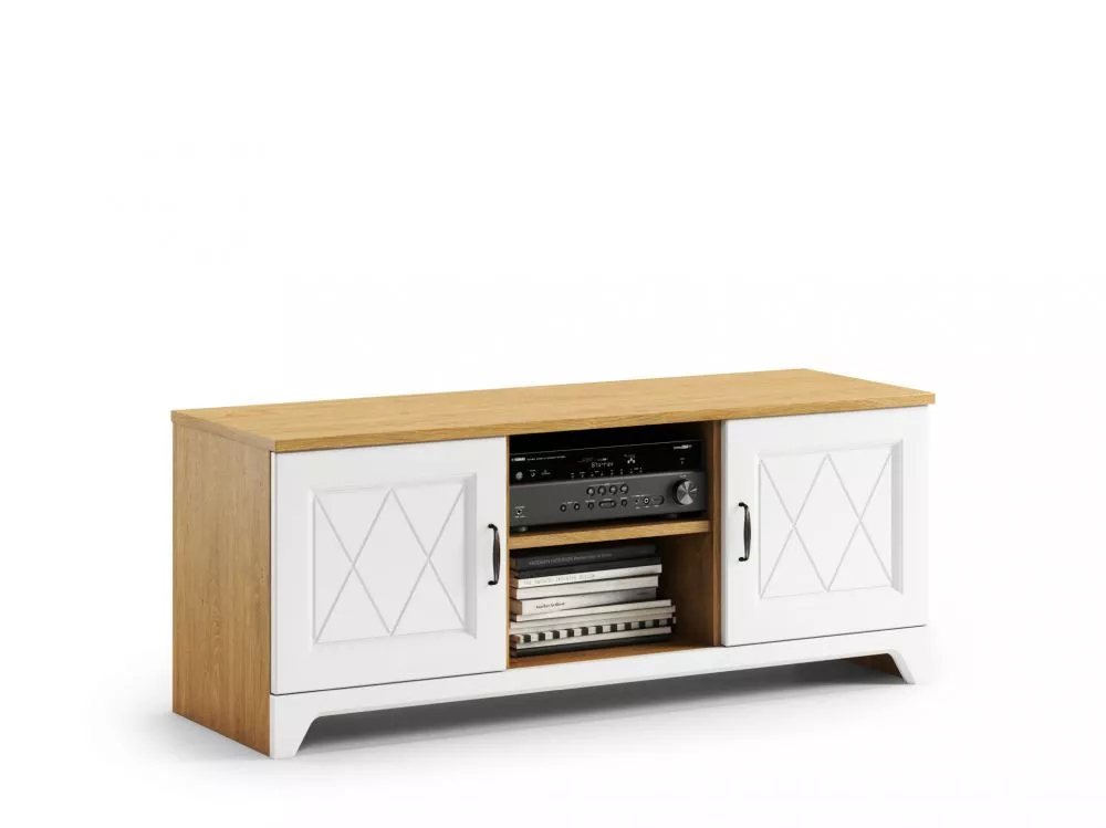 TV tumba Provenza RTV D2 · 130.6 × 43.5 × 52.5 cm
