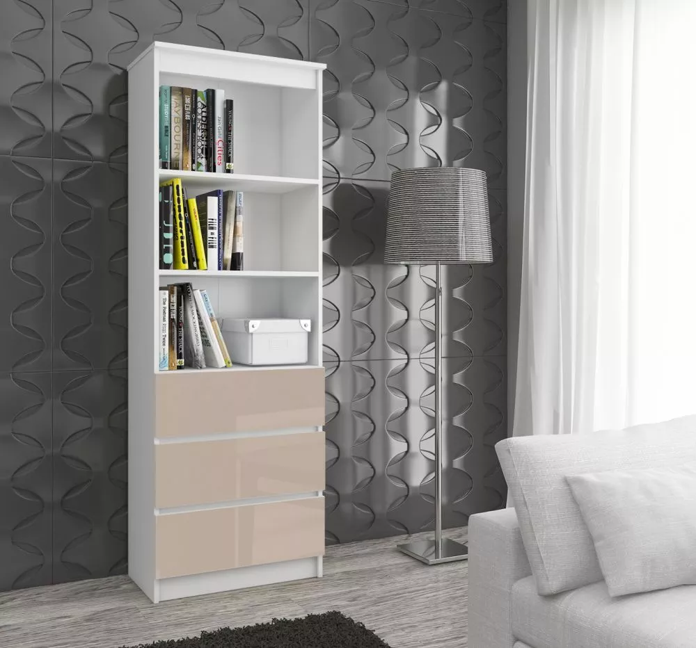Plaukts R60 3S2P Gloss · 60 × 180 × 35 cm