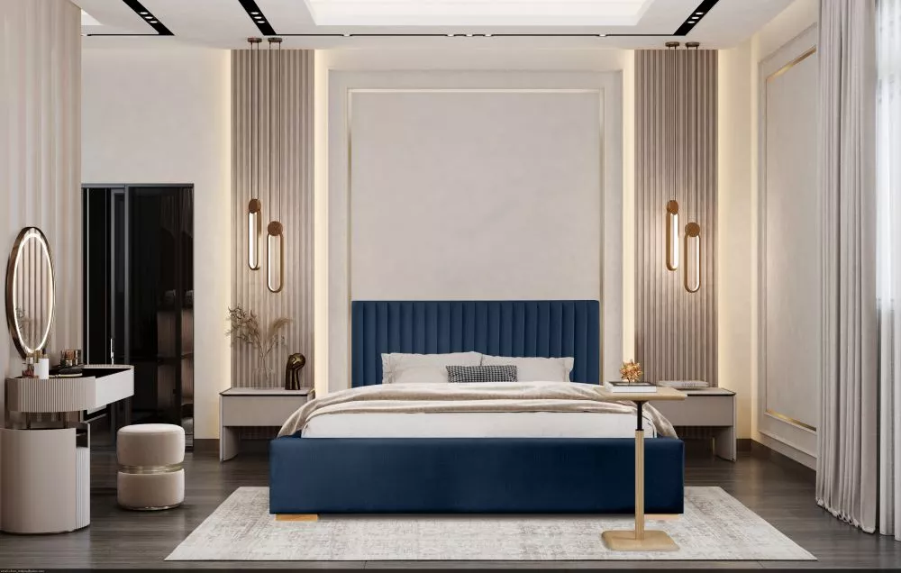 Gulta Vegas 01 Piano Standard ar stelāžu Guļamvietas platums: 140 cm, Guļamvietas garums: 200 cm, stelāžas tips: koka, ·