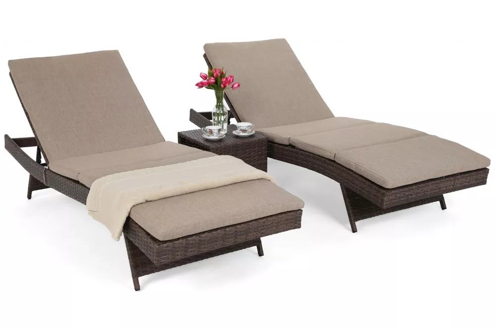 Sauļošanās krēsls Bora Bora Garden · 74 × 208 × 34 cm