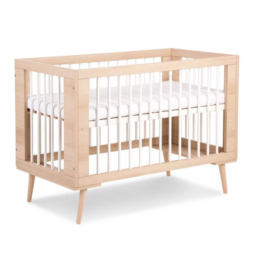 Bērnu gultiņa Sofie 120x60 ar stelāžu Guļamvietas platums: 60 cm, Guļamvietas garums: 120 cm, · Dižskābardis · 65.5 × 12